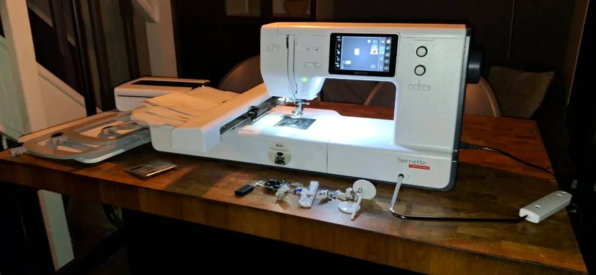 Bernette B79 Sewing Embroidery Machine - Image 1