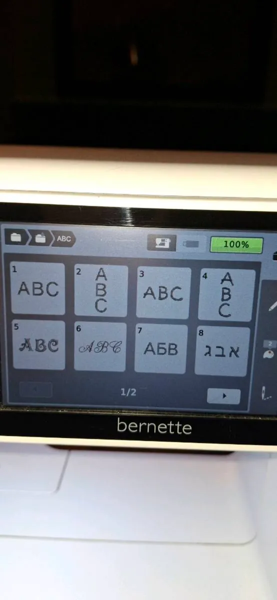 Bernette B79 Sewing Embroidery Machine - Image 3
