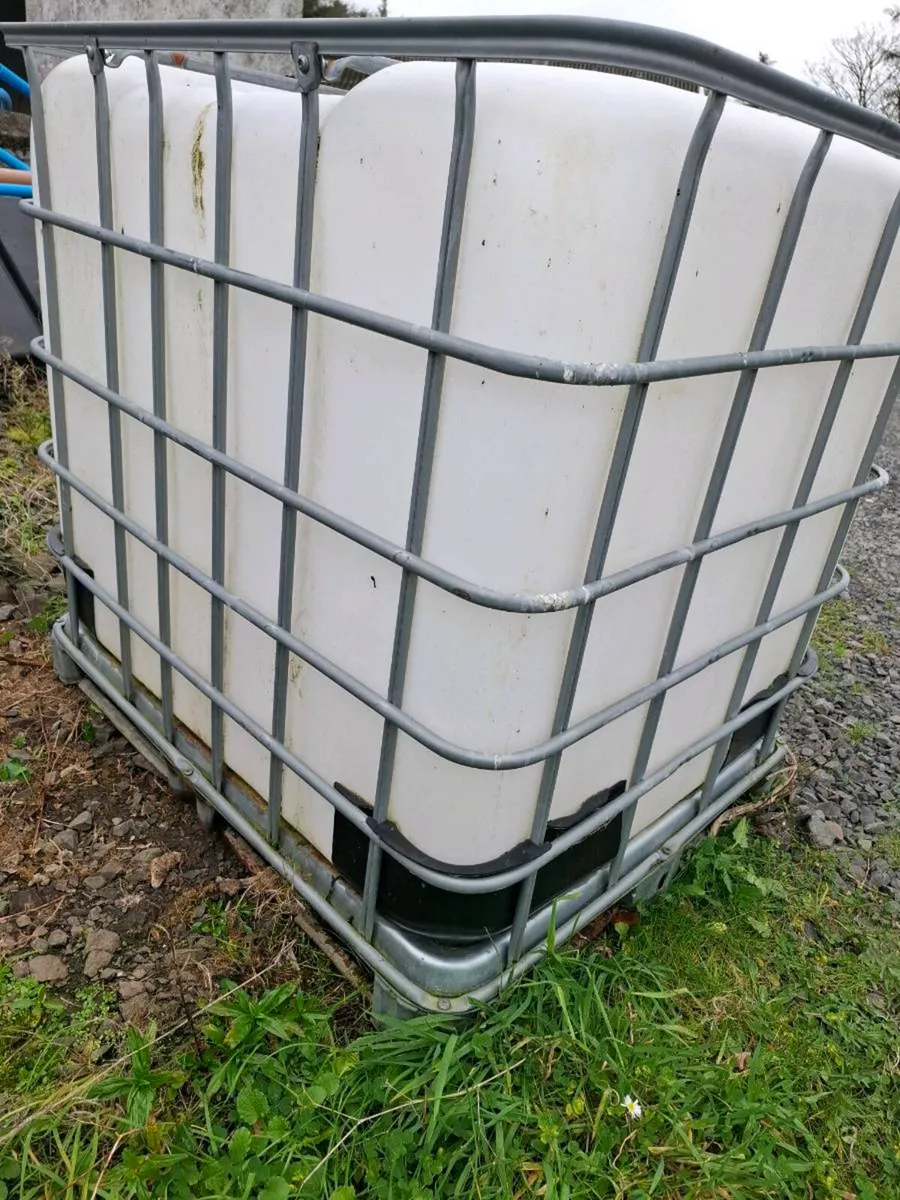 1000 litres plastic ibc tank - Image 2