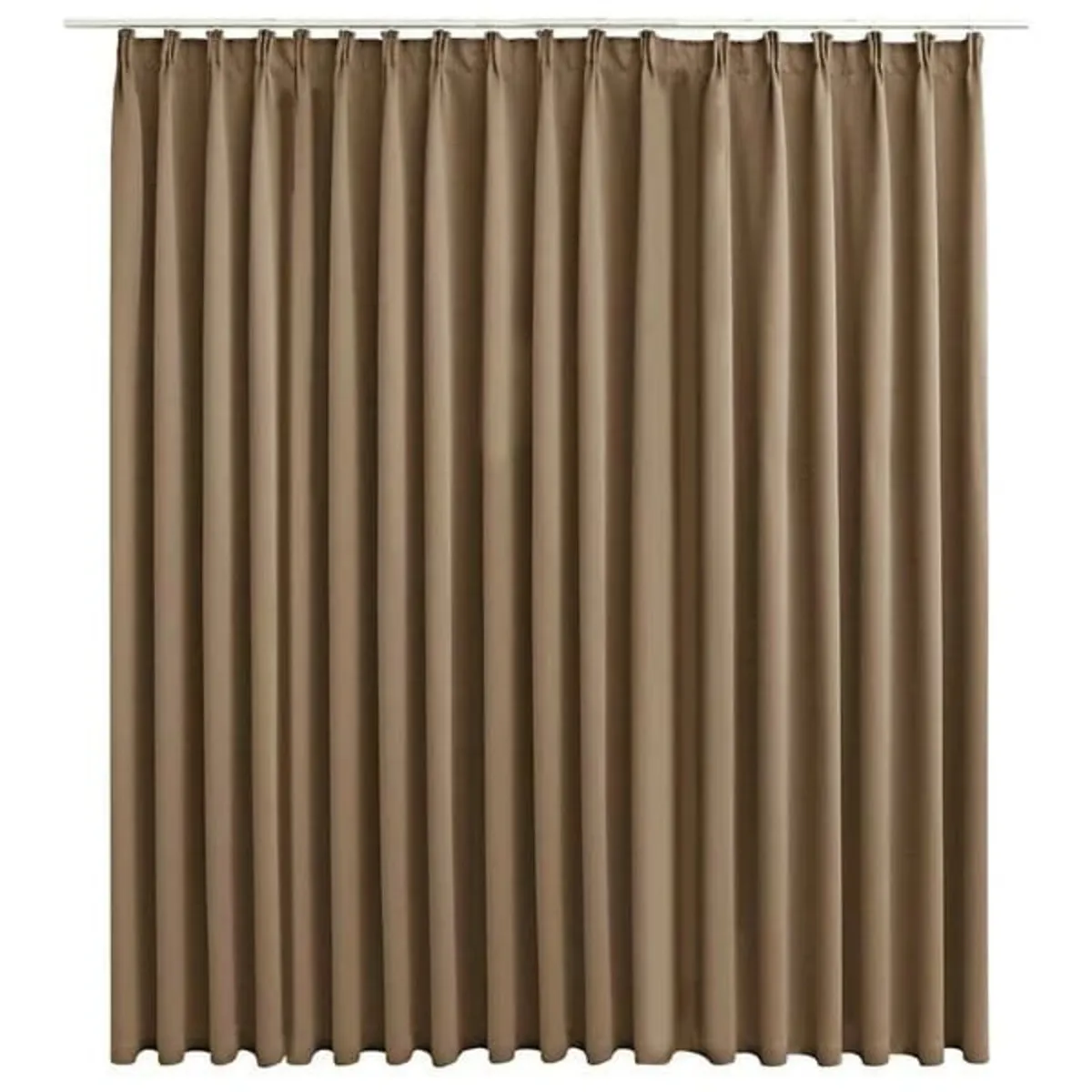 Blackout Curtain with Hooks Taupe 290x245 cm

Desc - Image 1