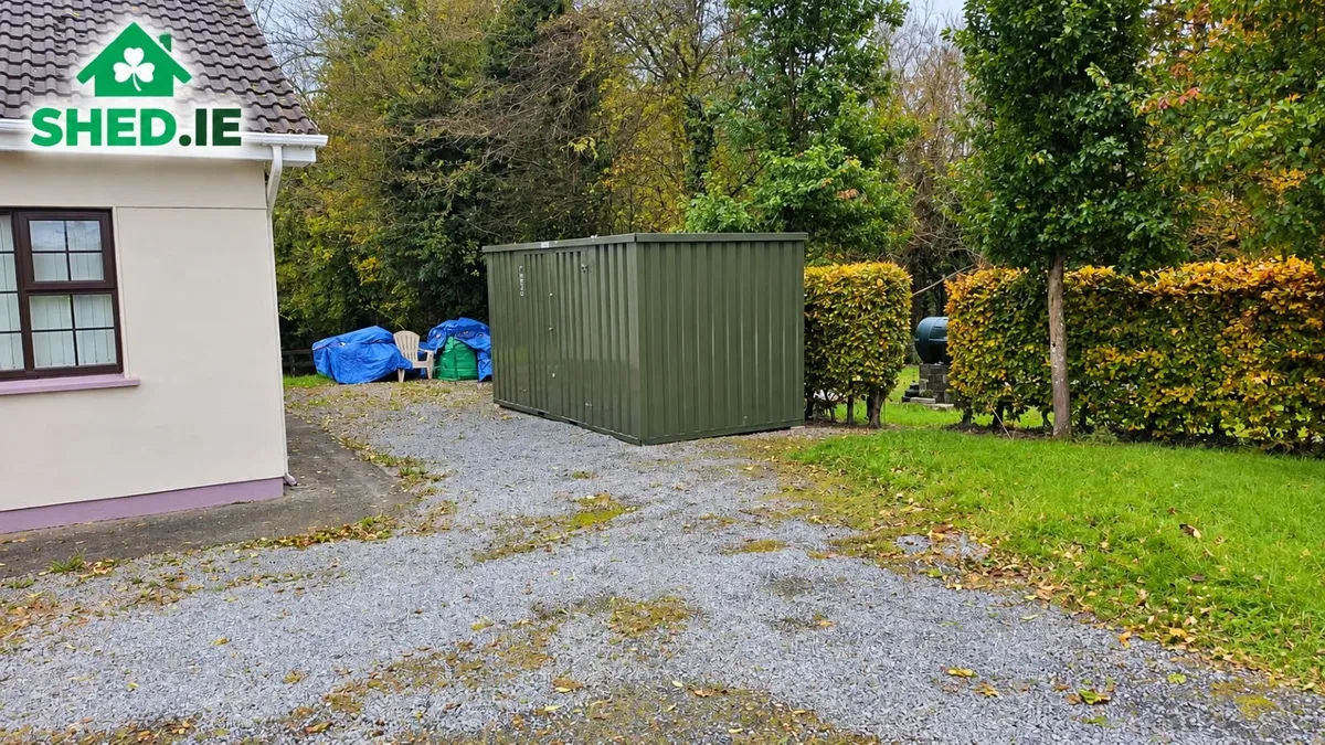 4m CUBE Steel Storage Shed – Weatherproof & Secure - Image 4