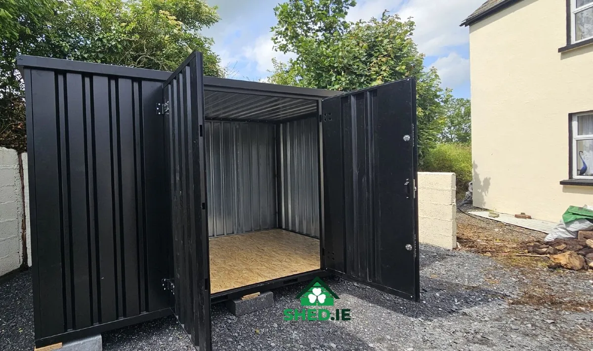 4m CUBE Steel Storage Shed – Weatherproof & Secure - Image 4