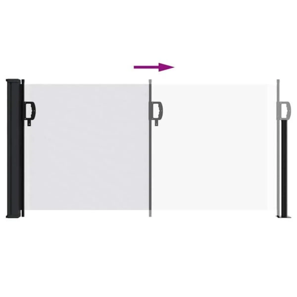 Retractable Side Awning White 100x300 cm

Descript - Image 2