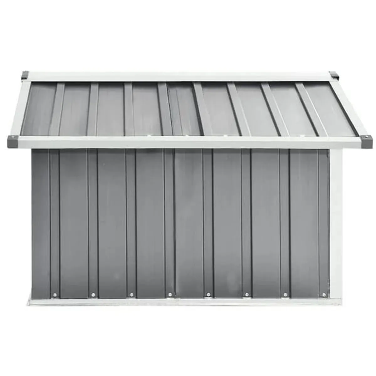 Garden Robot Lawnmower Shed 92x97x63 cm Galvanised - Image 4