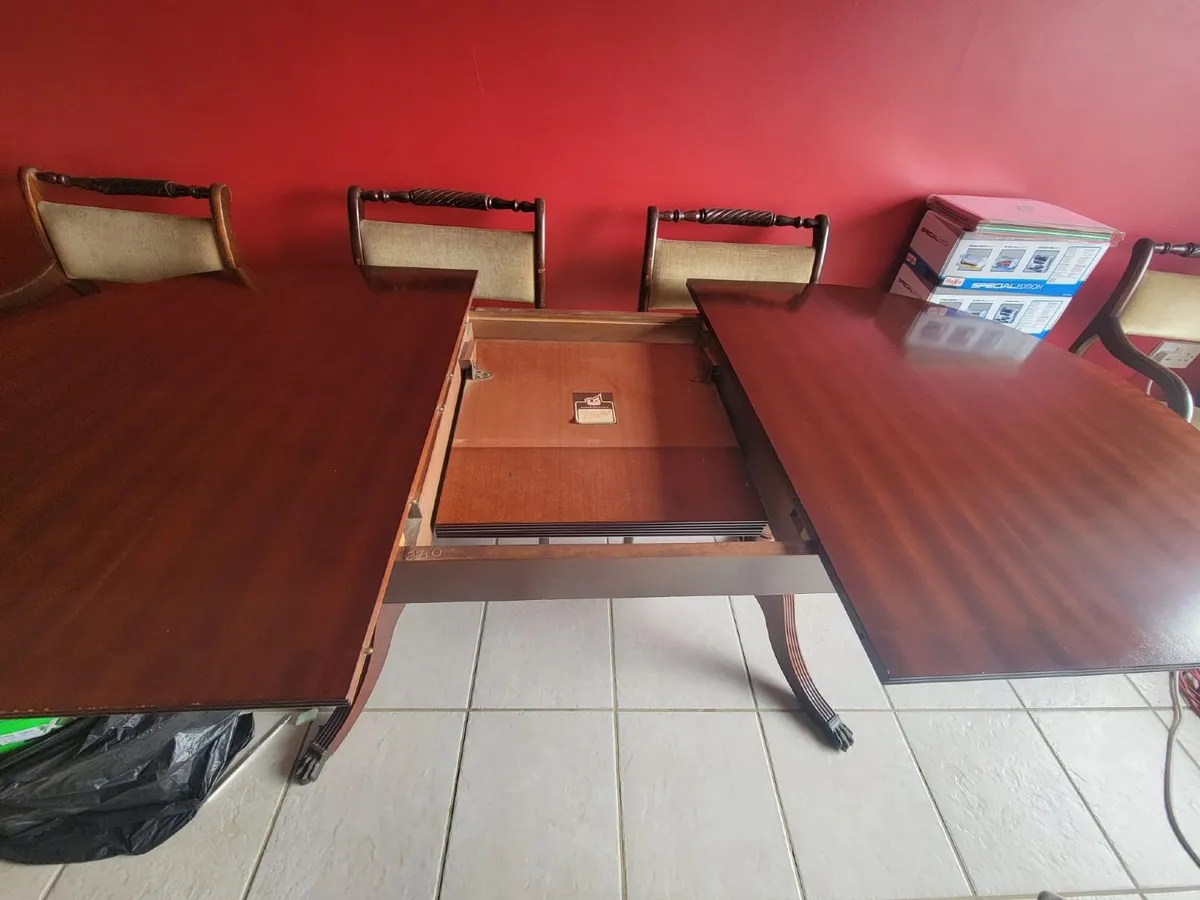 Dining table and  chairs. - Image 3