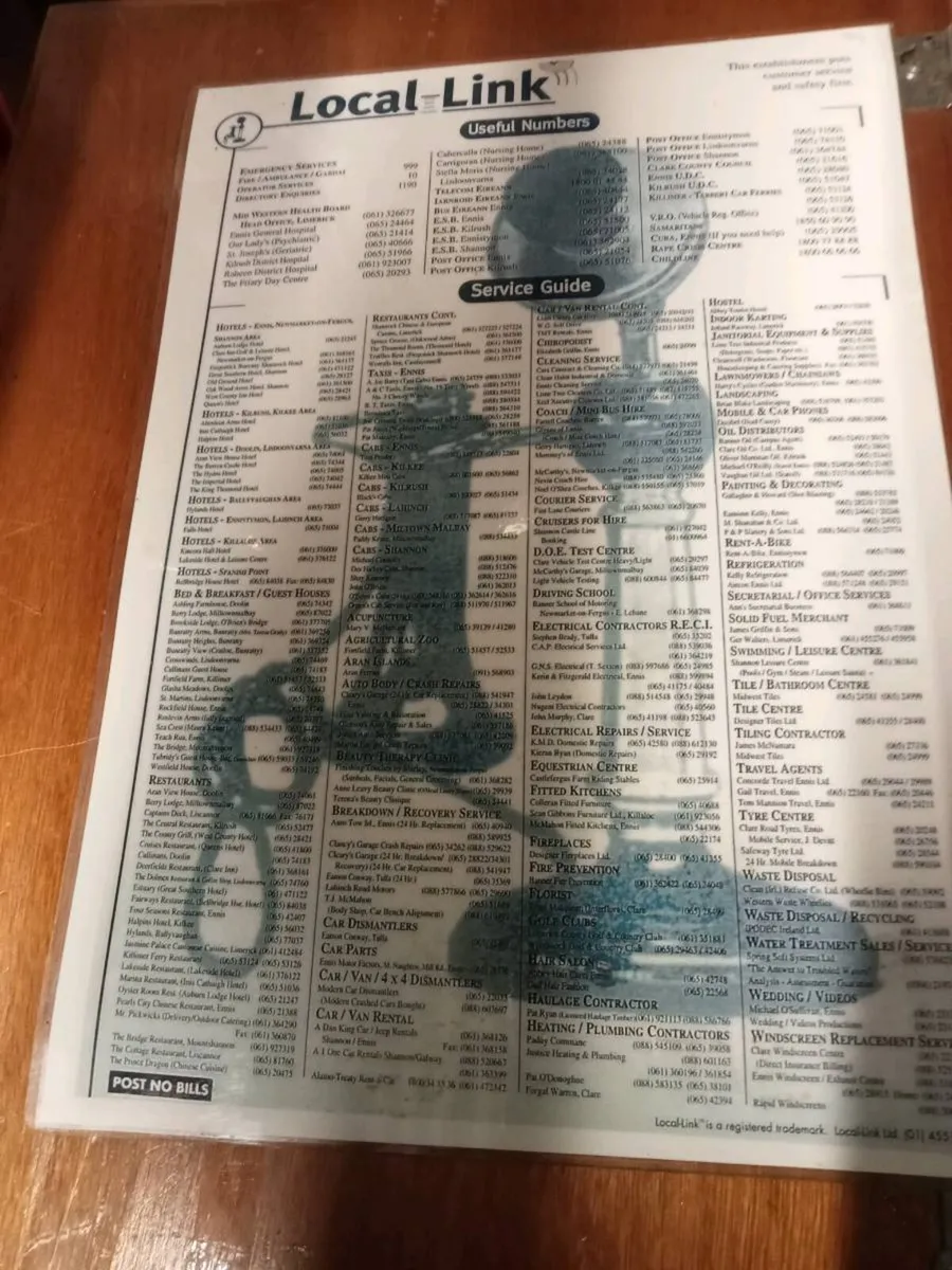 Old local Link phone number - Image 3