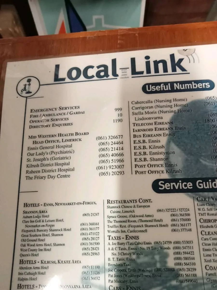 Old local Link phone number - Image 4