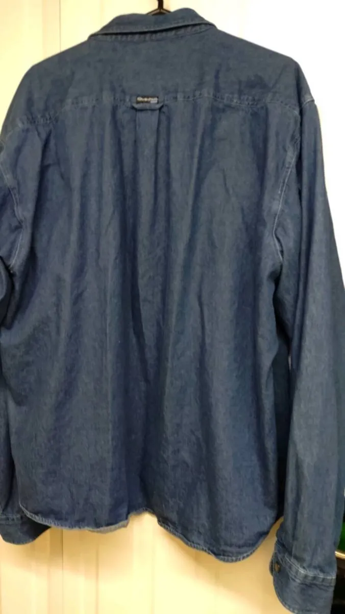 Men's Denim Shirt. Size XXXL. - Image 4
