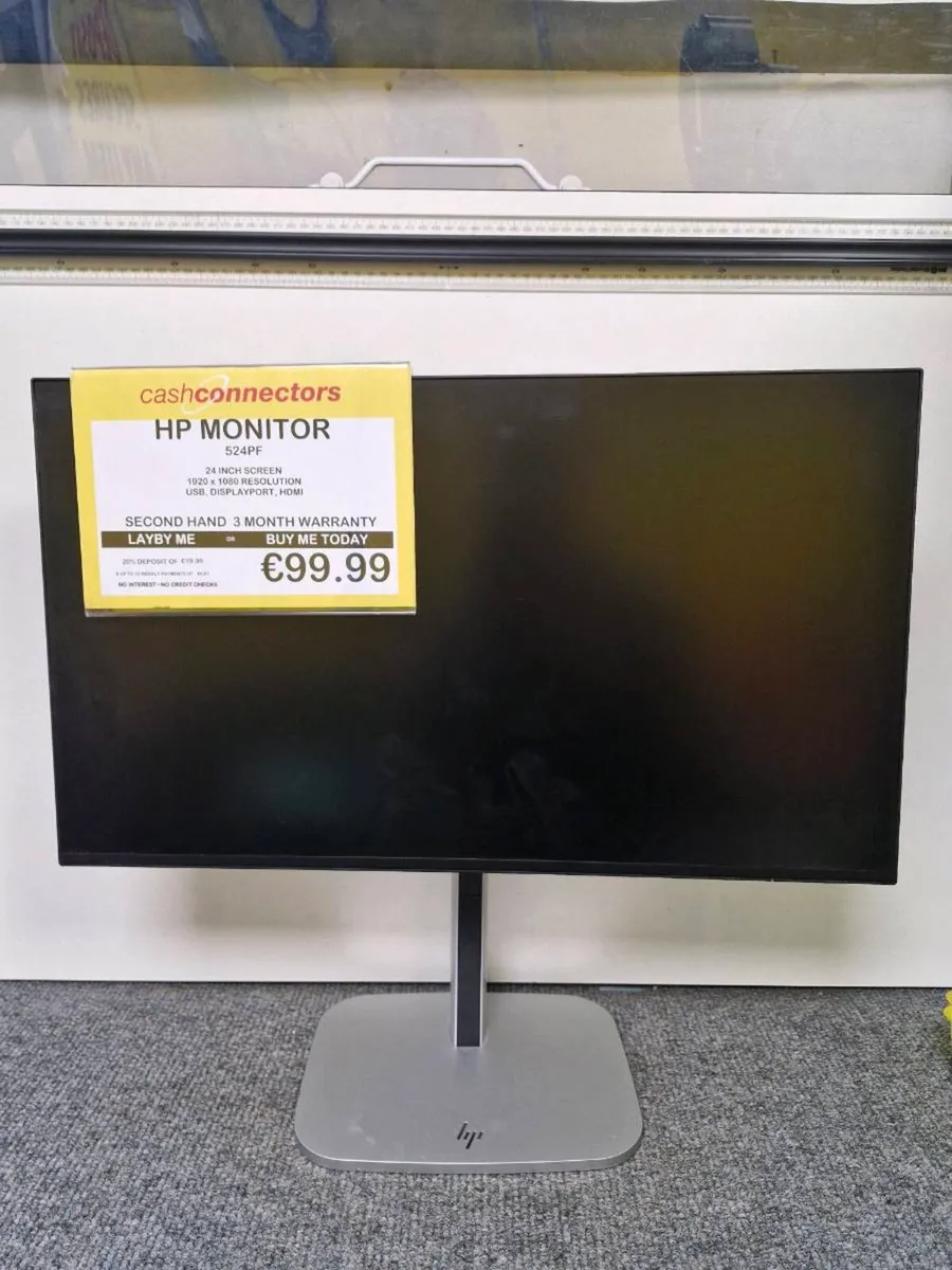 HP 24" Monitor - 524PF - Image 1