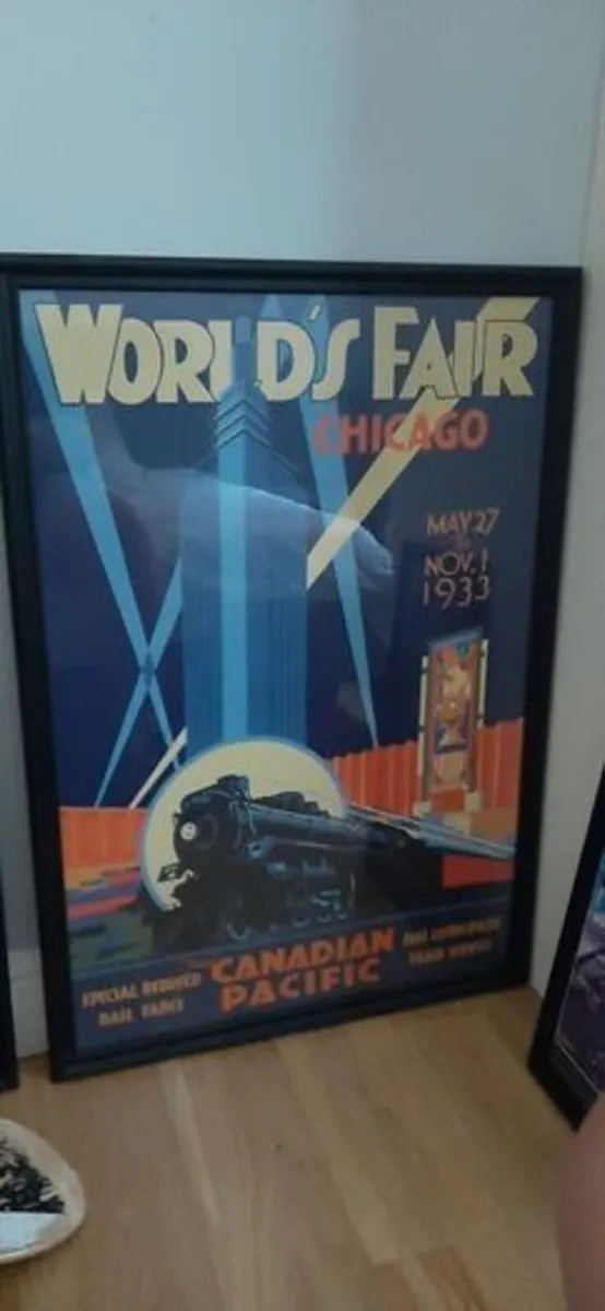 TWO FRAMED PRINTS - Image 1