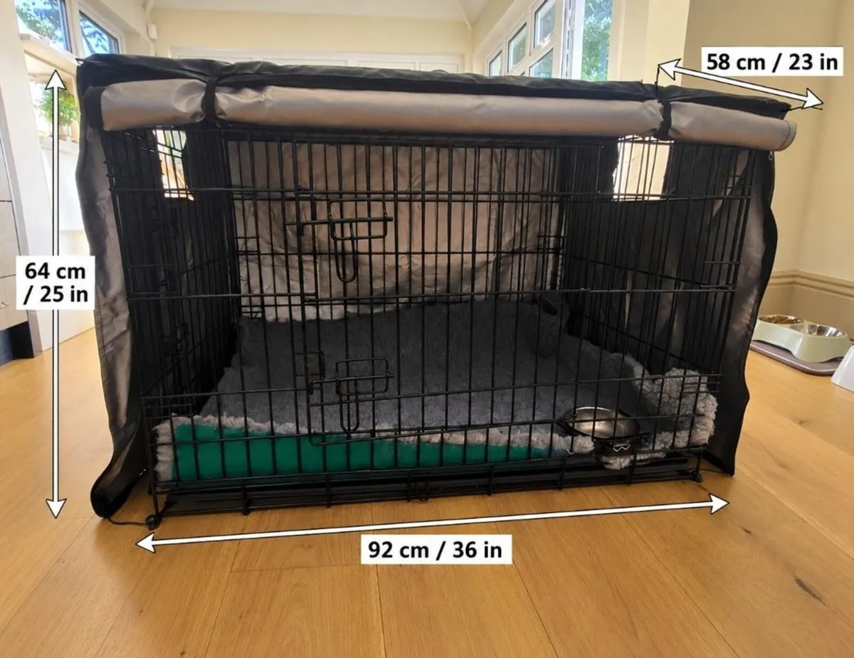 Dog Crate and all accessories. - Image 1