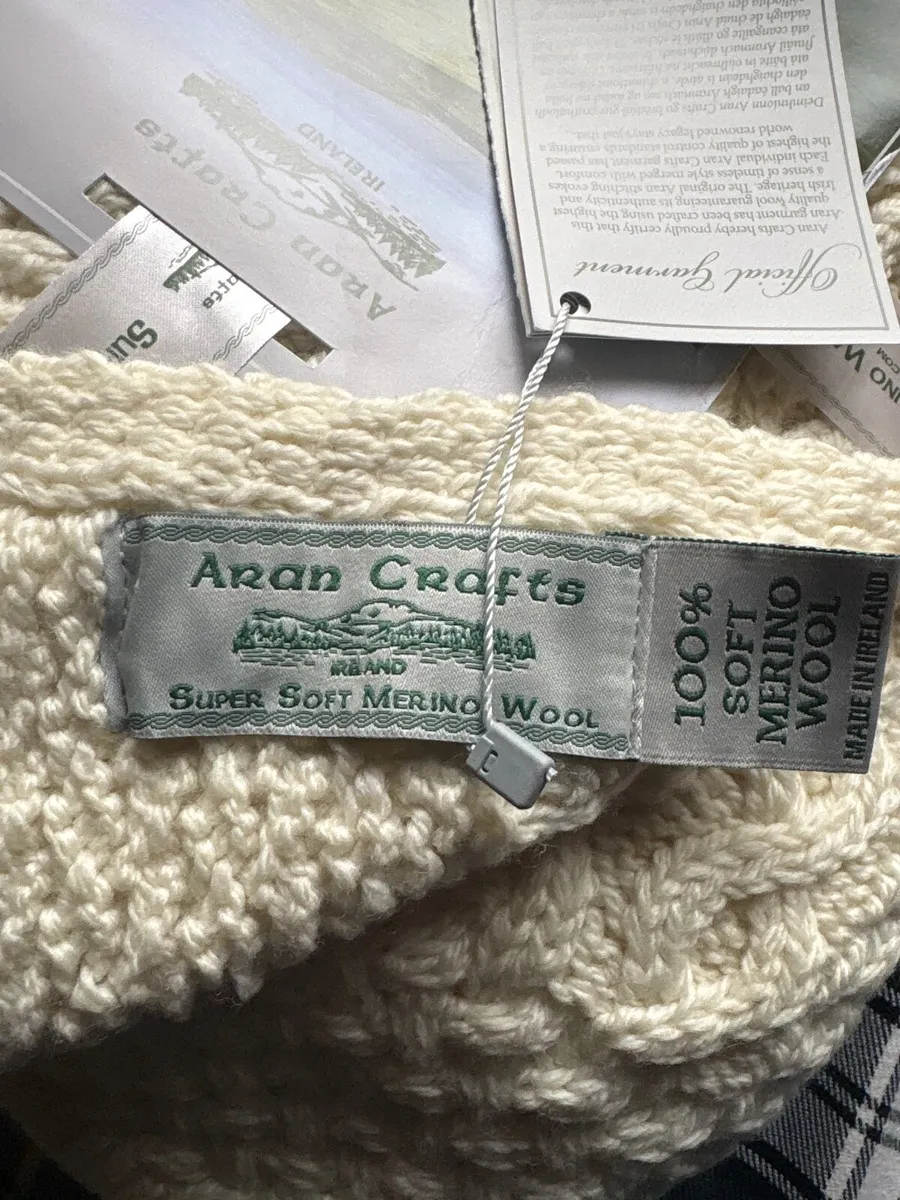Aran Crafts Super Soft Merino Wool Throw - Image 2