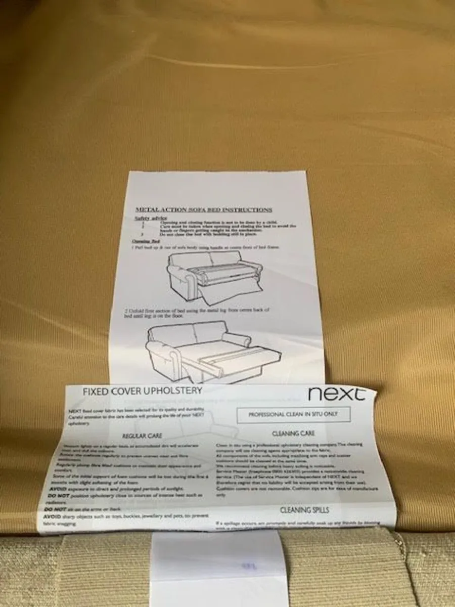 Sofa bed - Two seater - Image 2