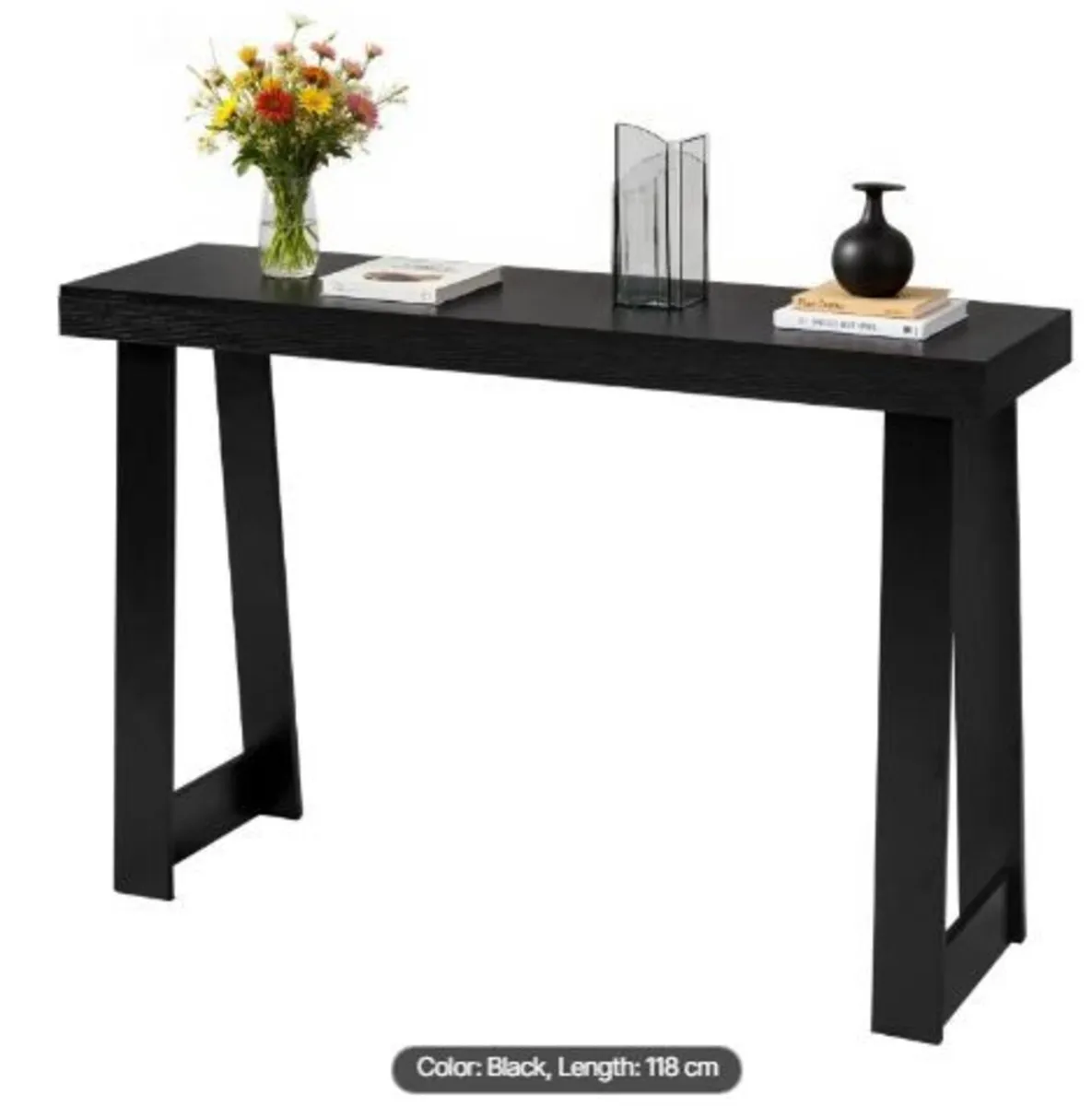 118 cm Console Table, Modern Desk - Image 4