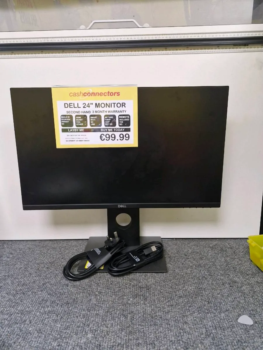 Dell 24" Monitor - Image 1