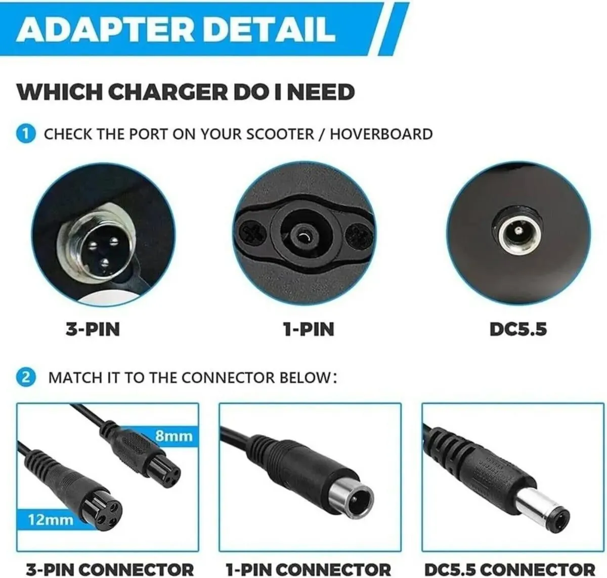 Universal Scooter Charger Power Adapter - Image 4