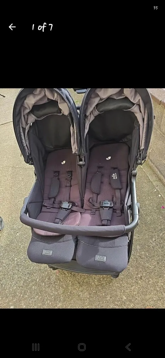 Joie Signature Estrella double pram - Image 1