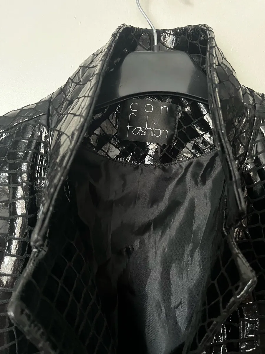 Crocodile real  leather jacket - Image 2