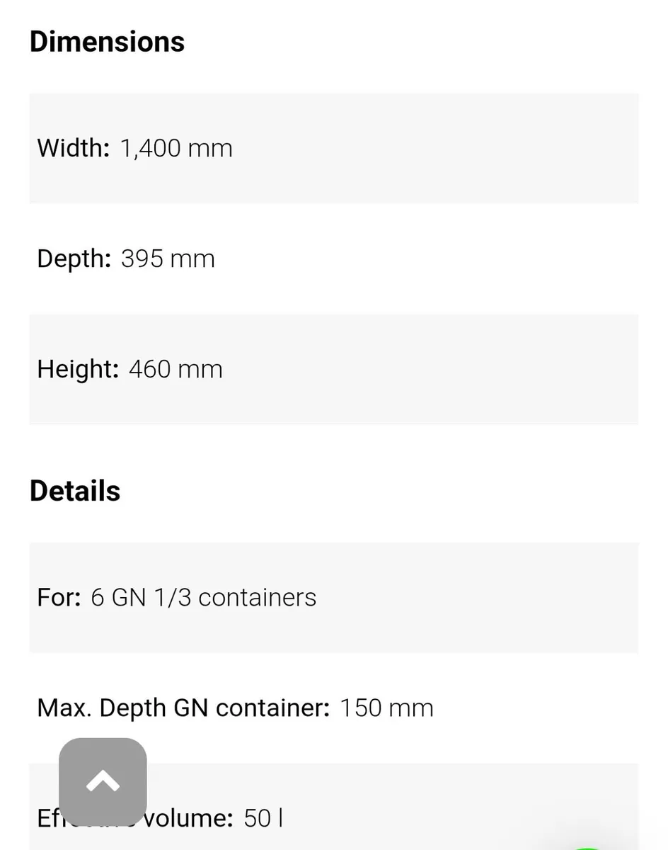 Commercial countertop salad unit - Image 2