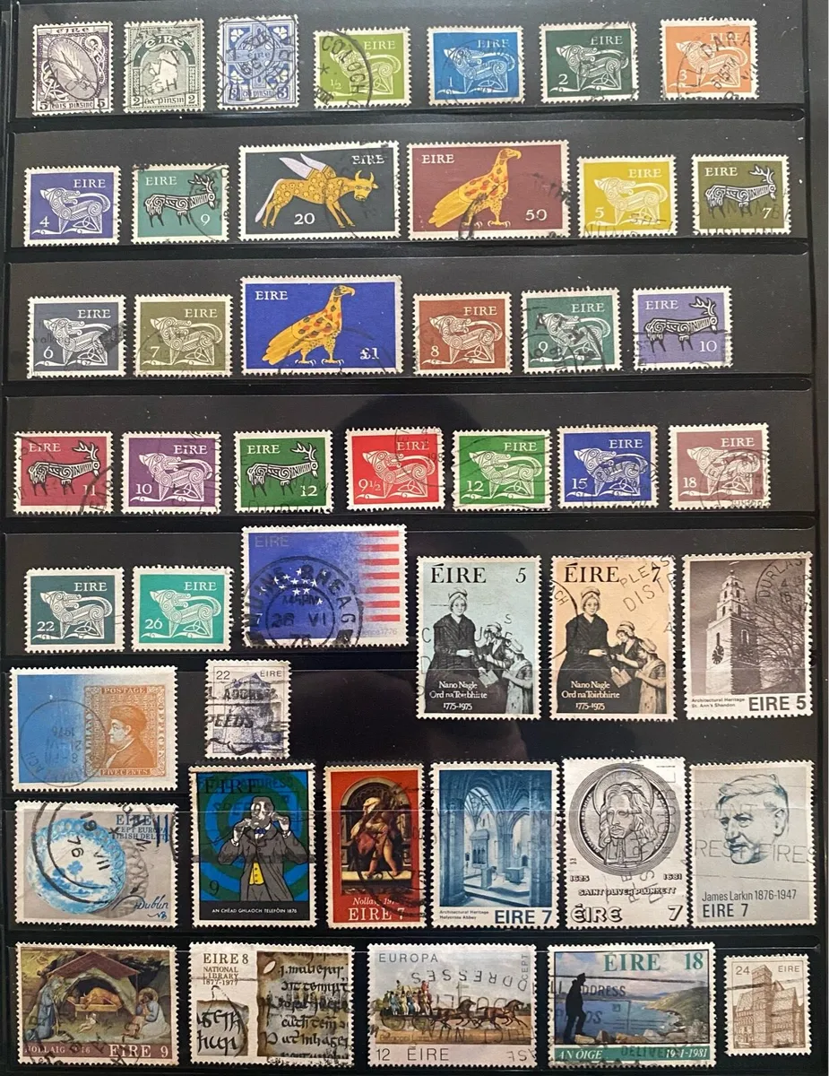 Ireland stamp lot