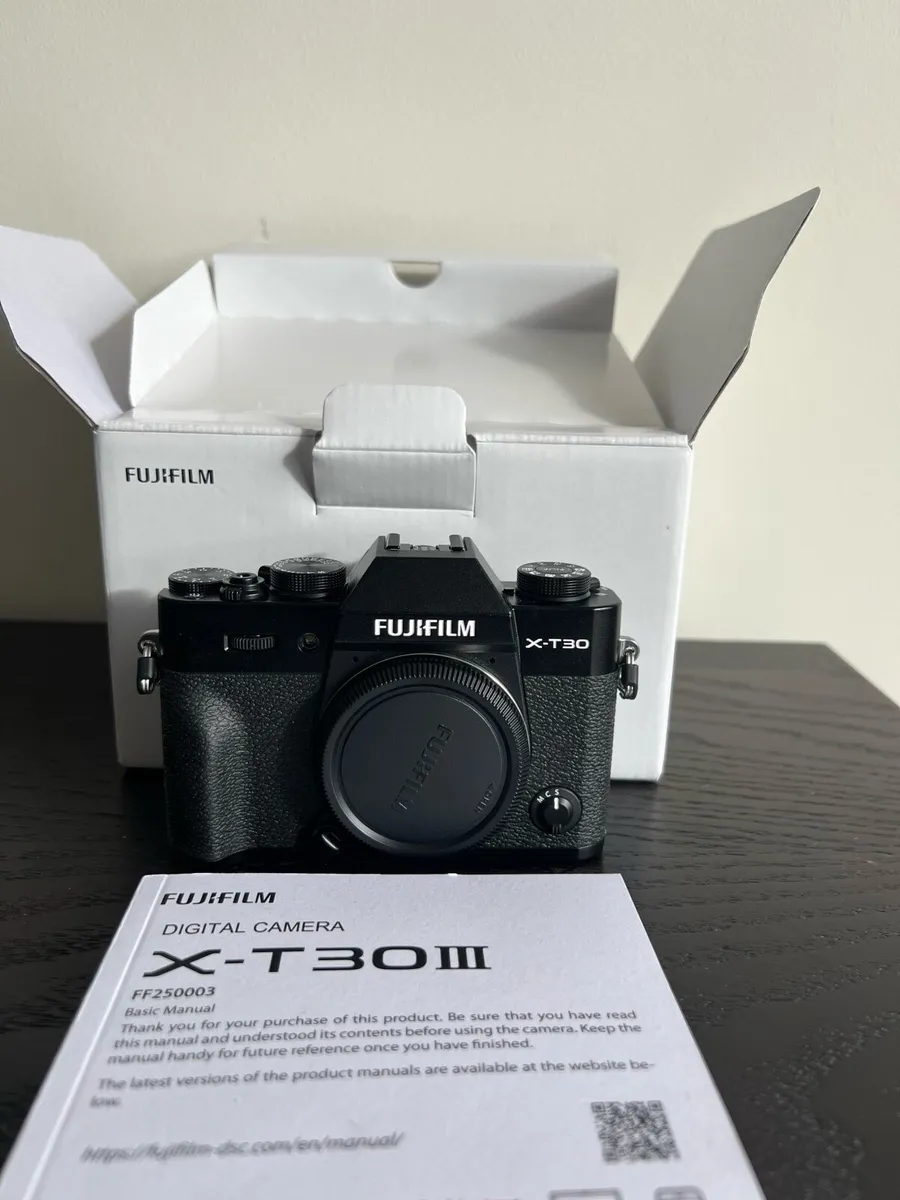 Fujifilm X-T30 III Body – Black, Boxed, Like New - Image 1