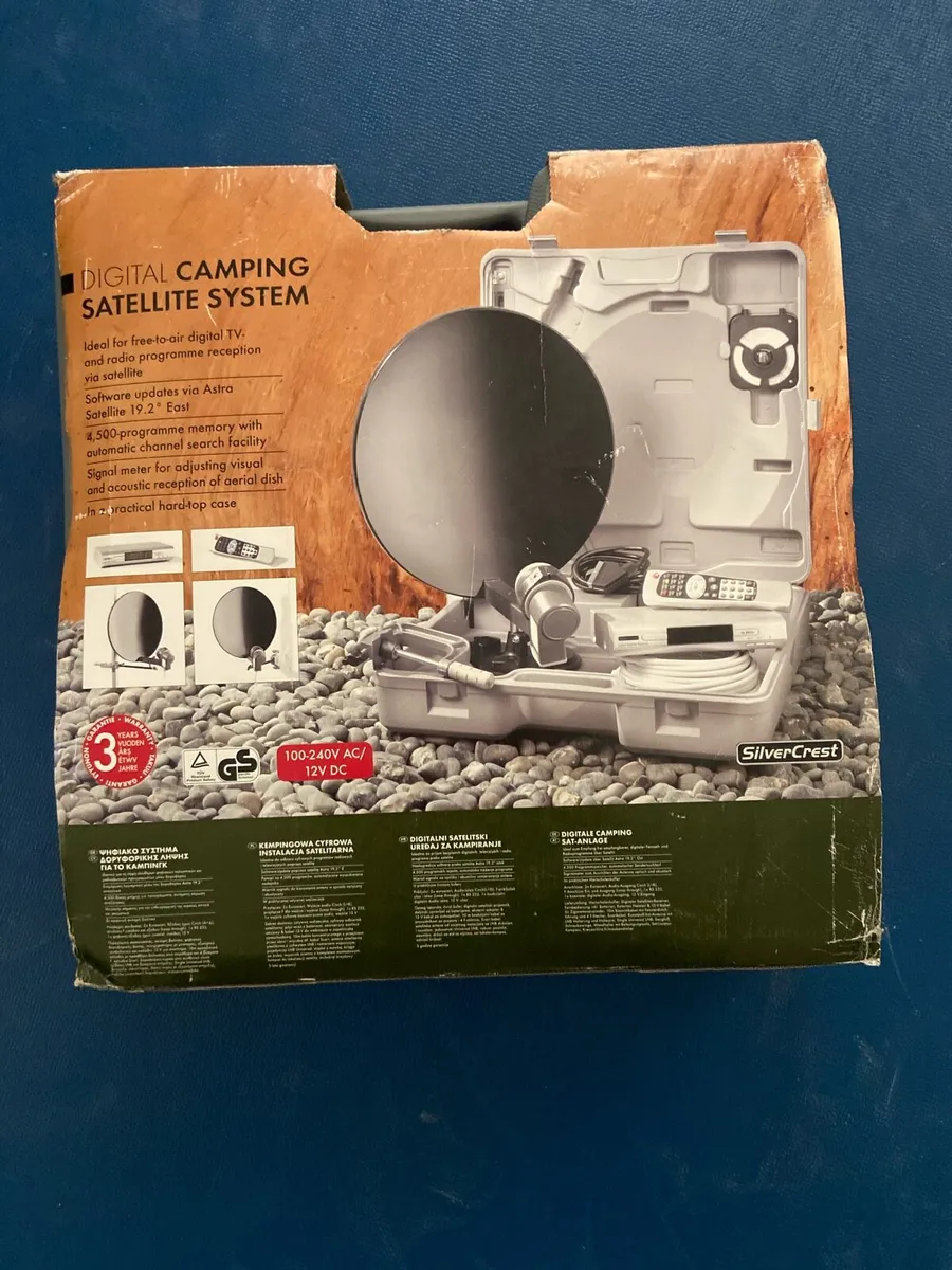 Digital camping satellite system