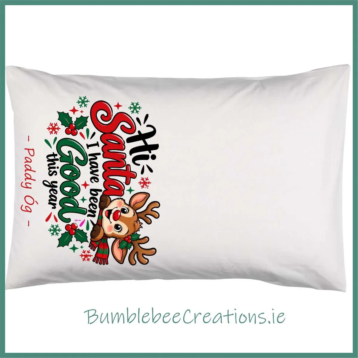 Christmas Pillowcases Personalised - Image 4