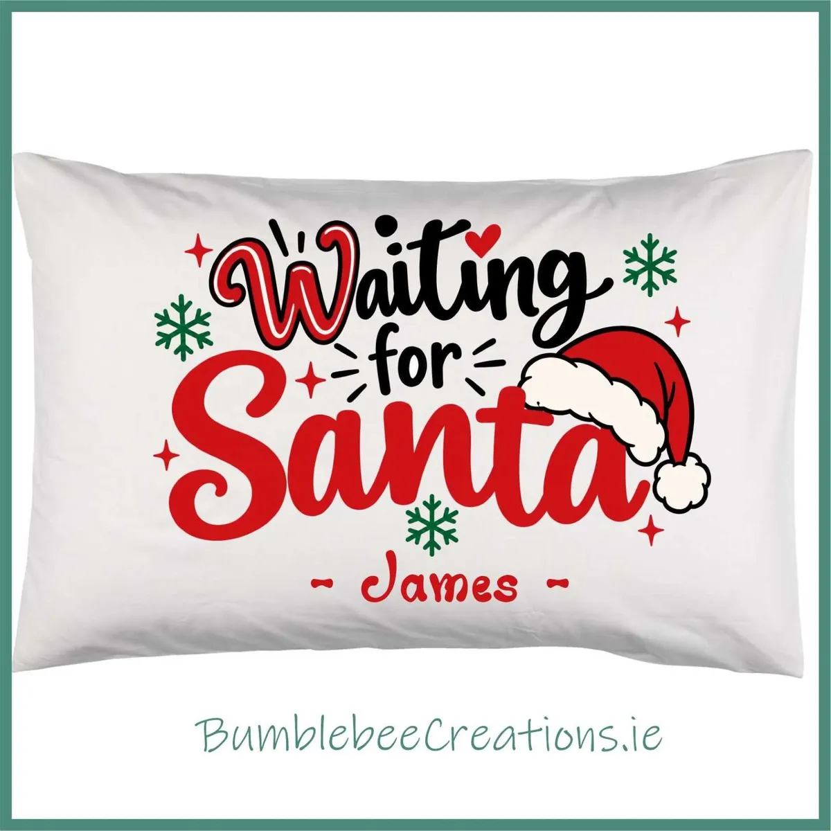 Christmas Pillowcases Personalised - Image 1