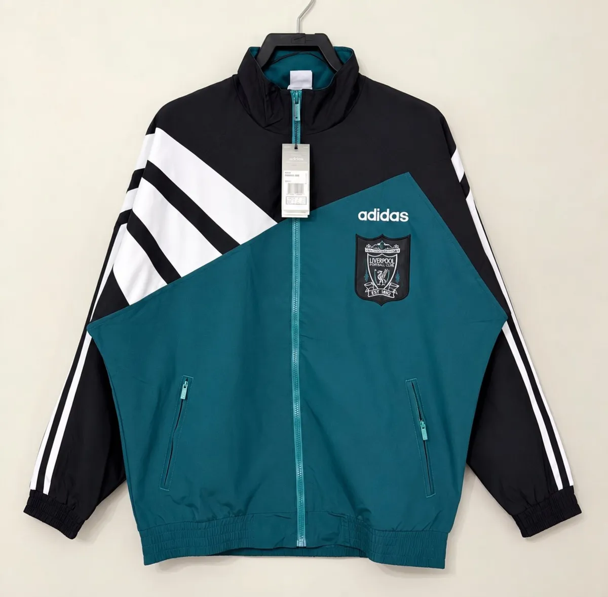 Liverpool 93/95 Adidas Away Training Jacket - Image 1