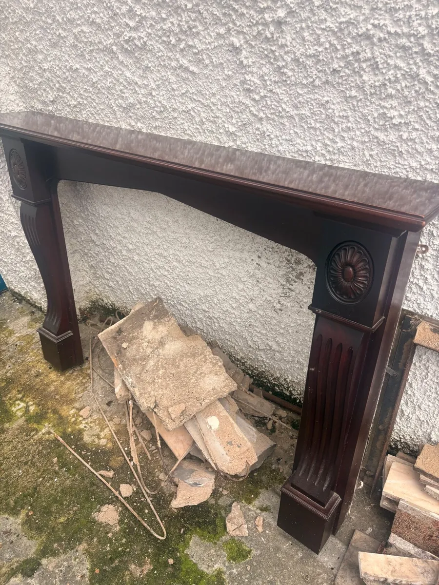 Solid fuel back boiler and mantle piece - Image 2