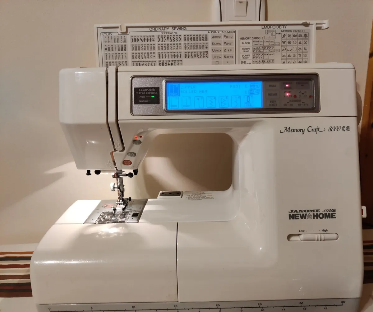 Janome Memory Craft 8000ce - Image 3