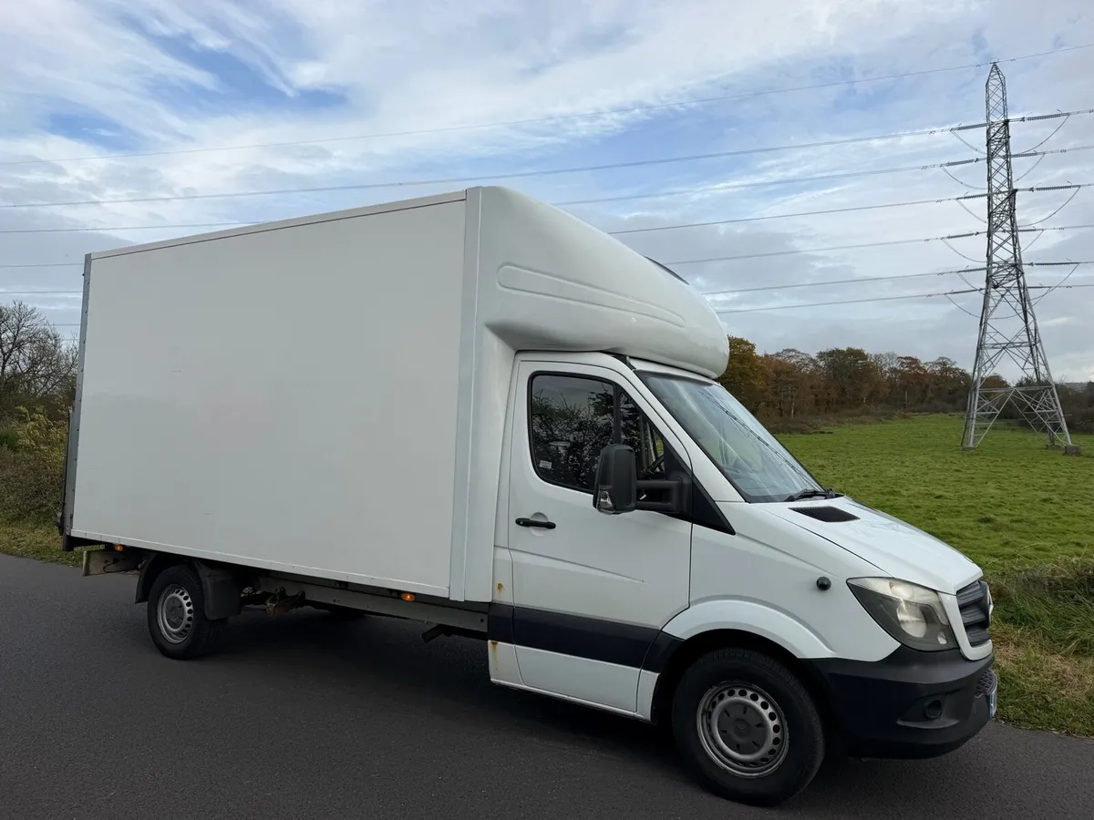 2015 Mercedes Sprinter 313 Luton with tail lift - Image 2