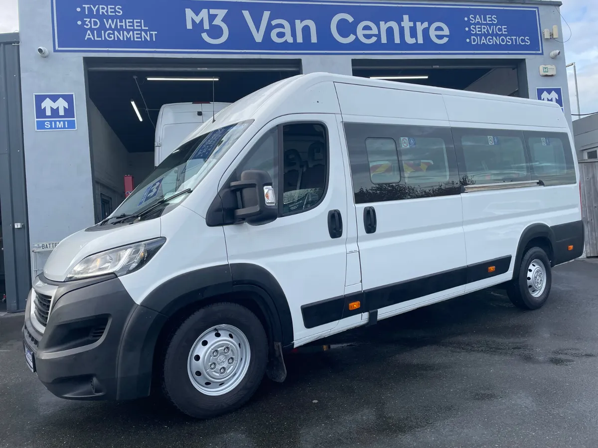 2019 PEUGEOT BOXER 14 SEATER MINI BUS - Image 1