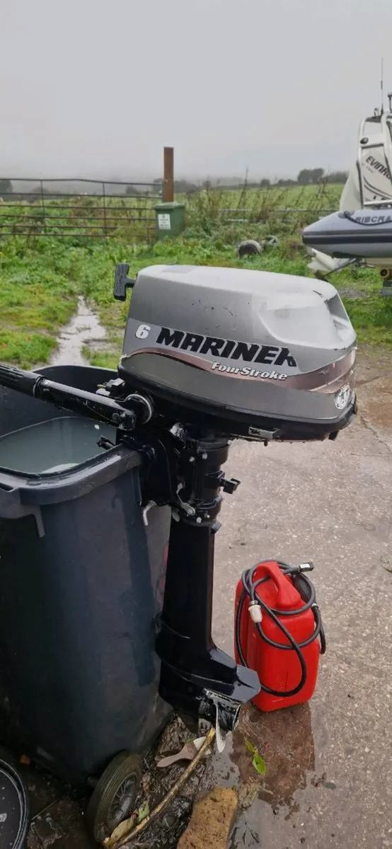 6hp 4-stroke mariner - Image 3
