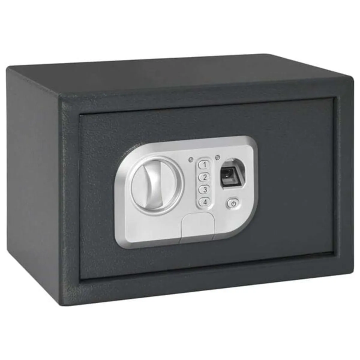 Digital Safe with Lock Dark grey 31 x 20 x 20 cm S - Image 1