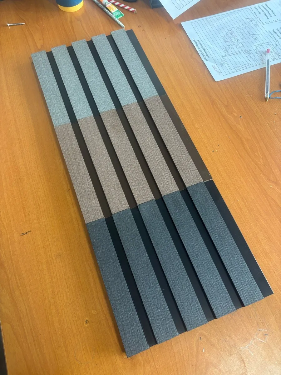 Double sided box profile  composite fencing boards - Image 2