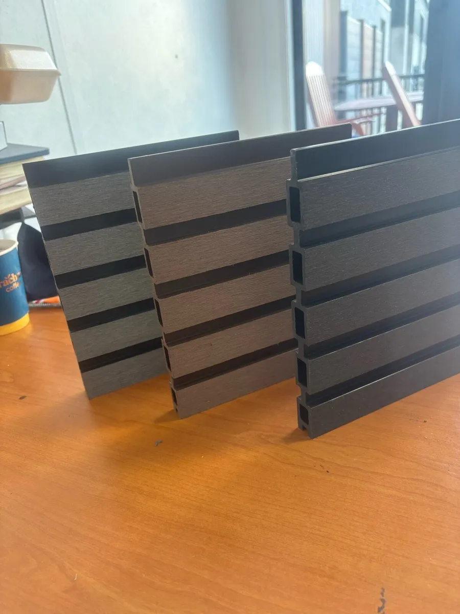 Double sided box profile  composite fencing boards - Image 1