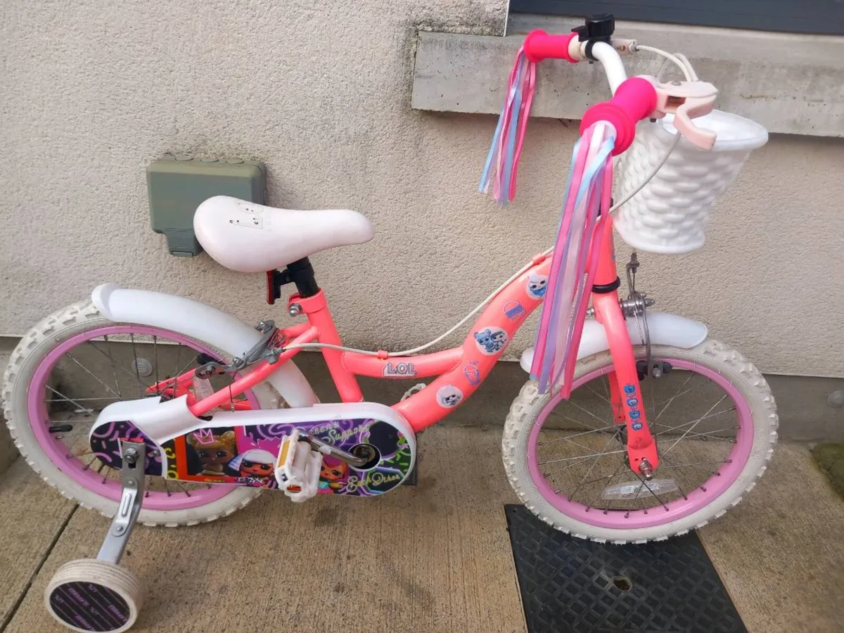 Kids LoL bike size 16 inch wheels - Image 1