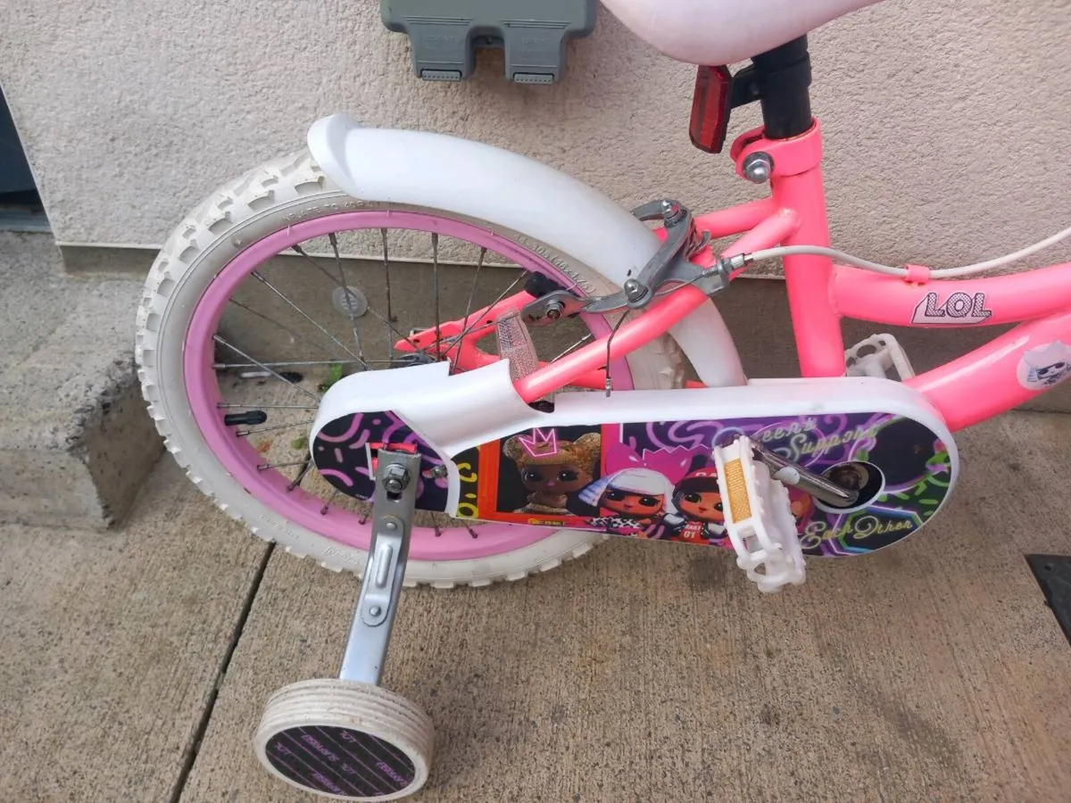 Kids LoL bike size 16 inch wheels - Image 3
