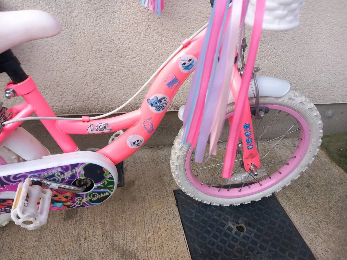 Kids LoL bike size 16 inch wheels - Image 4