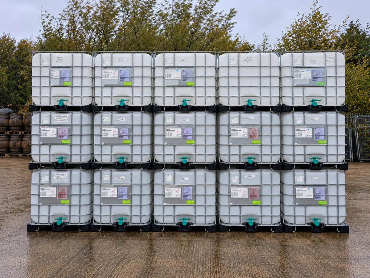 1000 LITRE IBC TANKS – GRADE A FOOD GRADE - Image 2