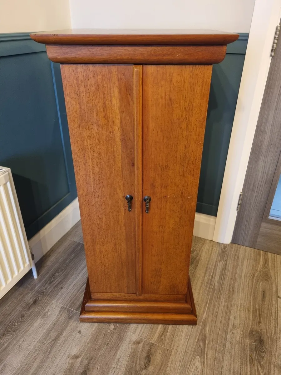 Solid Teak CD/Storage Unit - Image 2