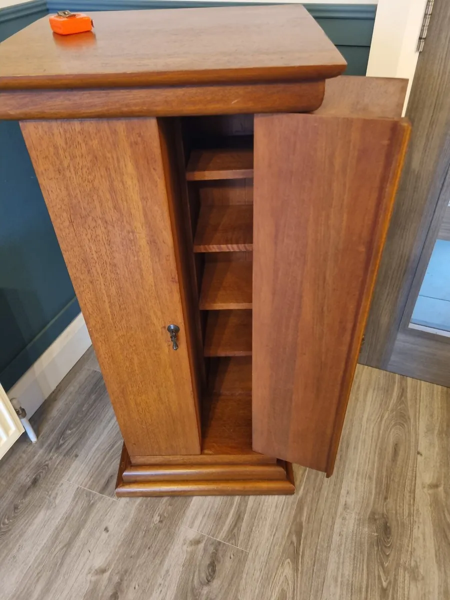 Solid Teak CD/Storage Unit - Image 4