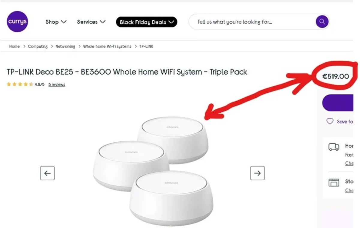 TP-Link  Deco Mesh  BE3600 - Image 3