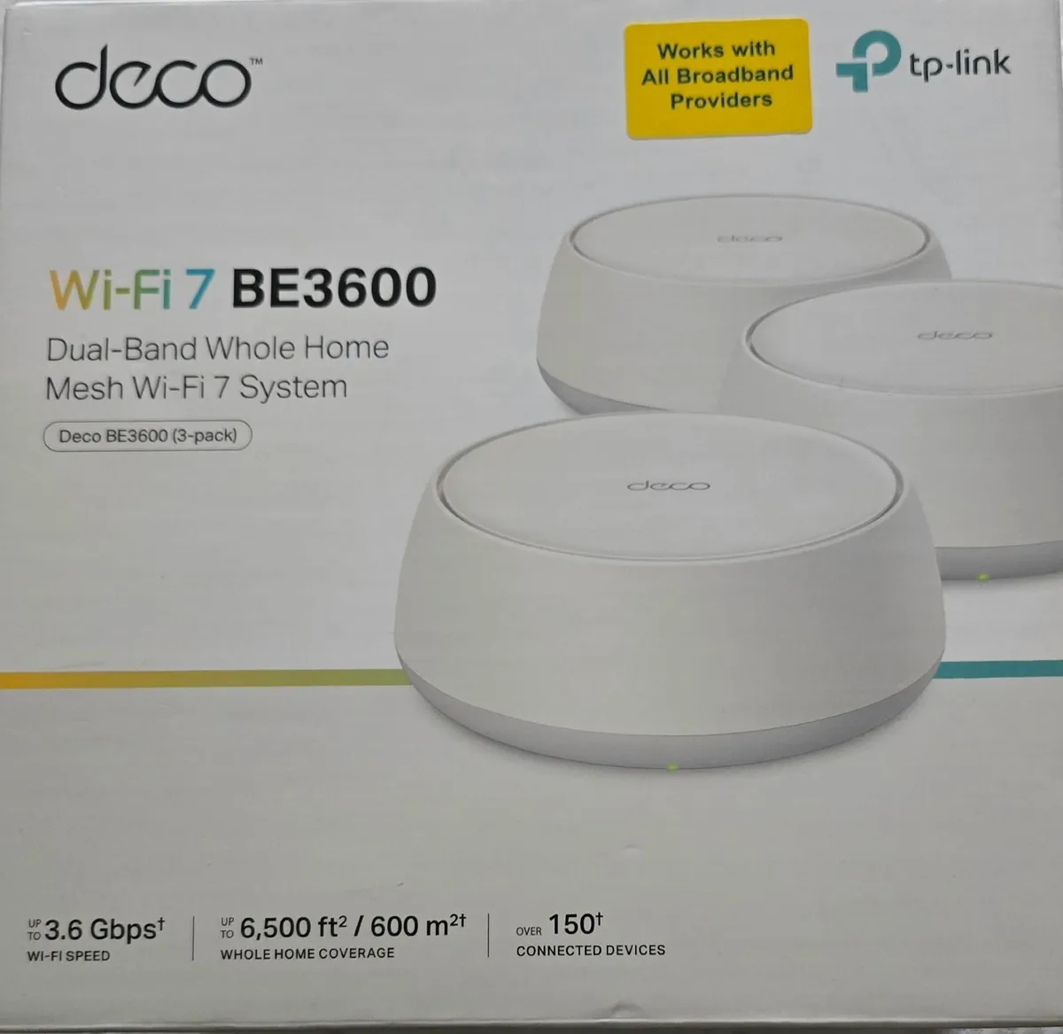 TP-Link  Deco Mesh  BE3600 - Image 1