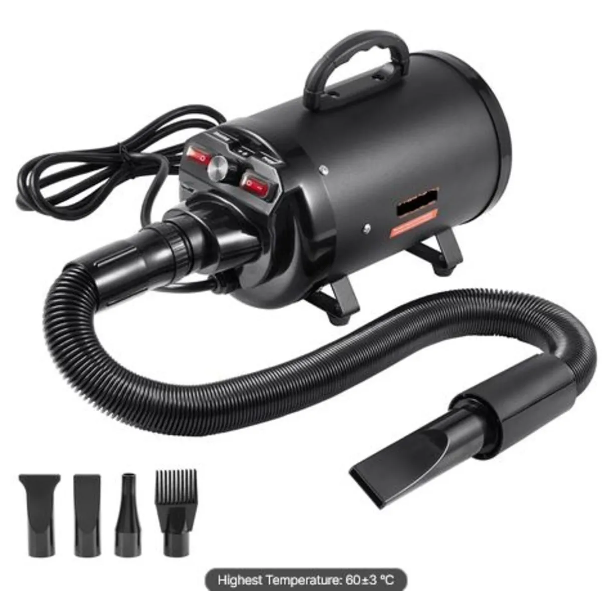 Dog Dryer,2000W/2.7HP Dog Blow Dryer, Pet Grooming - Image 1