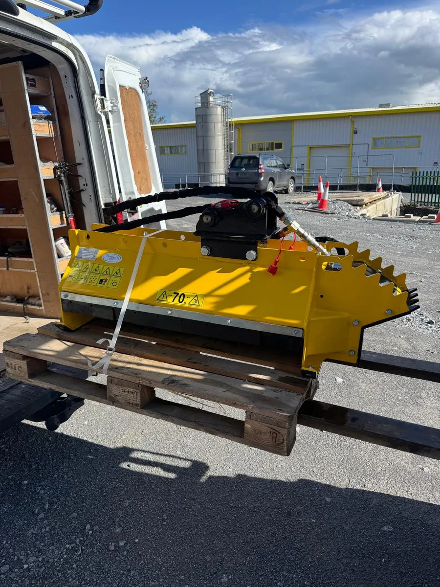 Clontrac Excavator Mulcher Head - Image 1