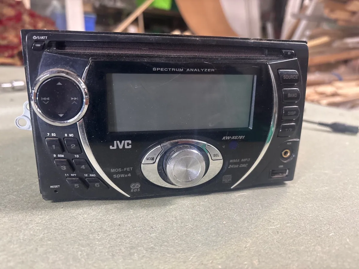JVC double din cd player - Image 1