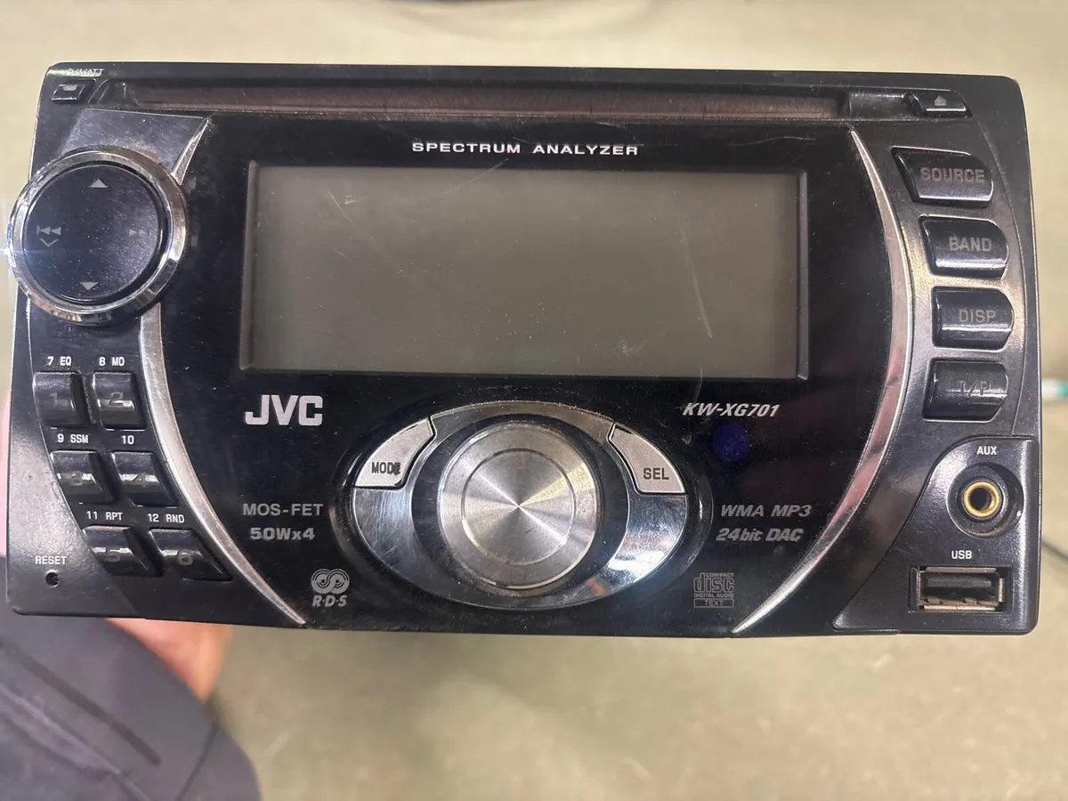 JVC double din cd player - Image 3