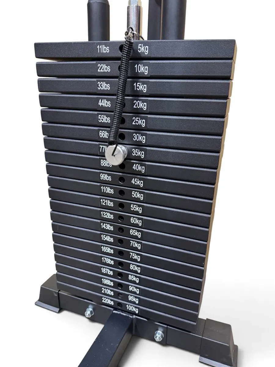 Wall Mounted Dual Cable machine 100kg stack (new) - Image 2